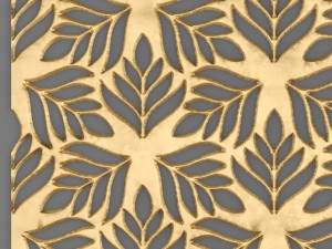 panel lattice grille 3d 3D Модель