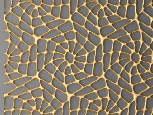 panel lattice grille 3d Modelo 3D