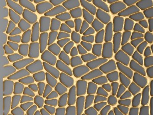 panel lattice grille 3d Modelo 3D