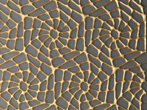 panel lattice grille 3d Modelo 3D