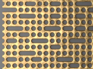 panel lattice grille 3d 3D Model
