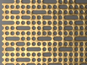 panel lattice grille 3d 3D Model