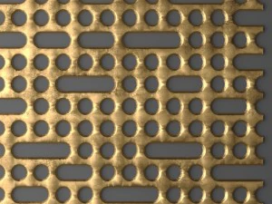 panel lattice grille 3d 3D Model