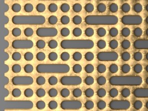 panel lattice grille 3d 3D Model