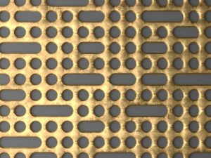 panel lattice grille 3d 3D Model