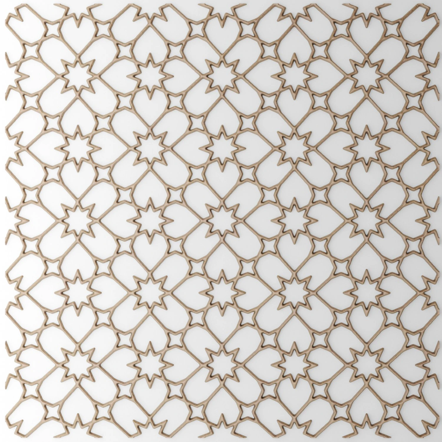 lattice arab panel 3d 3D Model .c4d .max .obj .3ds .fbx .stl .blend 