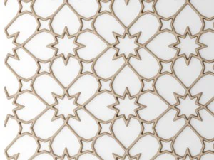 lattice arab panel 3d 3D Model