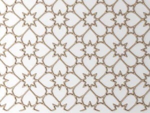 lattice arab panel 3d 3D Model