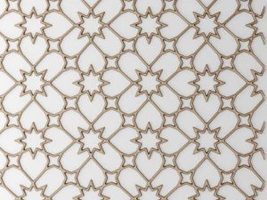 lattice arab panel 3d 3D Model