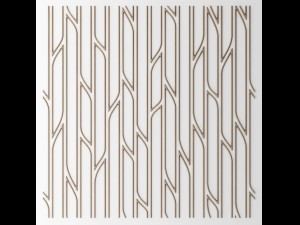 set panel lattice grille 3d Model 3D