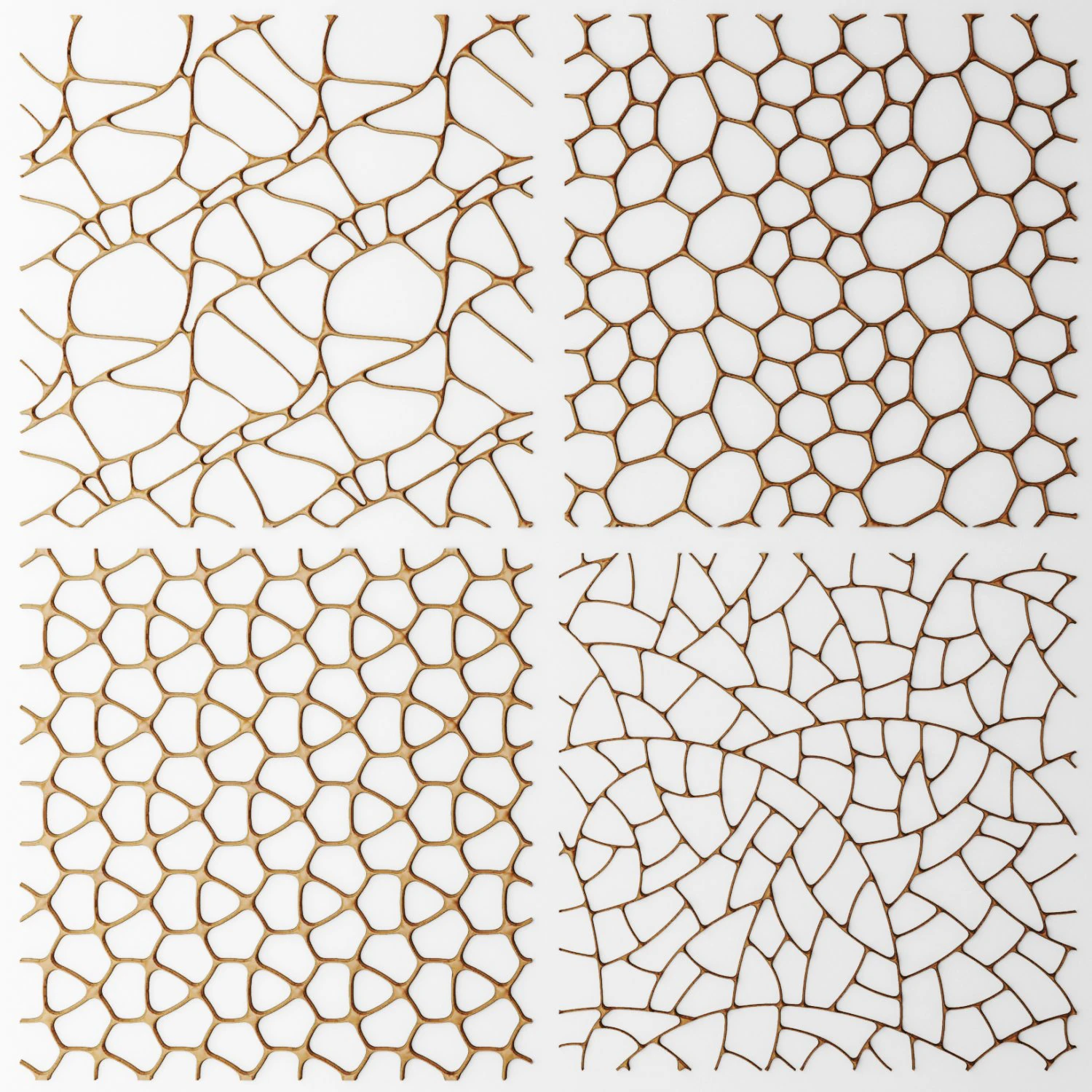 set panel lattice grille 3d 3D Model .c4d .max .obj .3ds .fbx .stl .blend