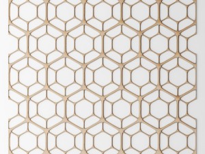 set panel lattice grille 3d 3D 模型