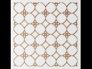 set panel lattice grille 3d 3D Model