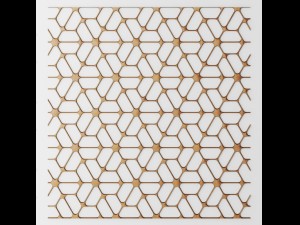 set panel lattice grille 3d 3D 模型