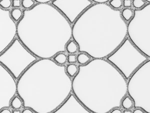 set panel lattice grille 3d 3D Model