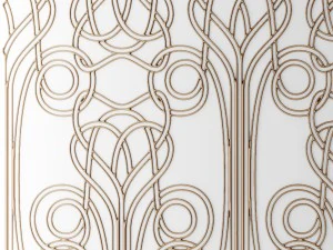 panel lattice grille 3d 3D Model