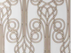 panel lattice grille 3d 3D Model