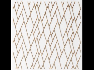 set panel lattice grille 3d Modelo 3D