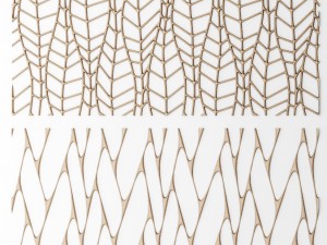 set panel lattice grille 3d Modelo 3D