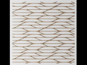 set panel lattice grille 3d 3D Model