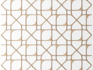set panel lattice grille 3d 3D Model