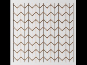 set panel lattice grille 3d Model 3D