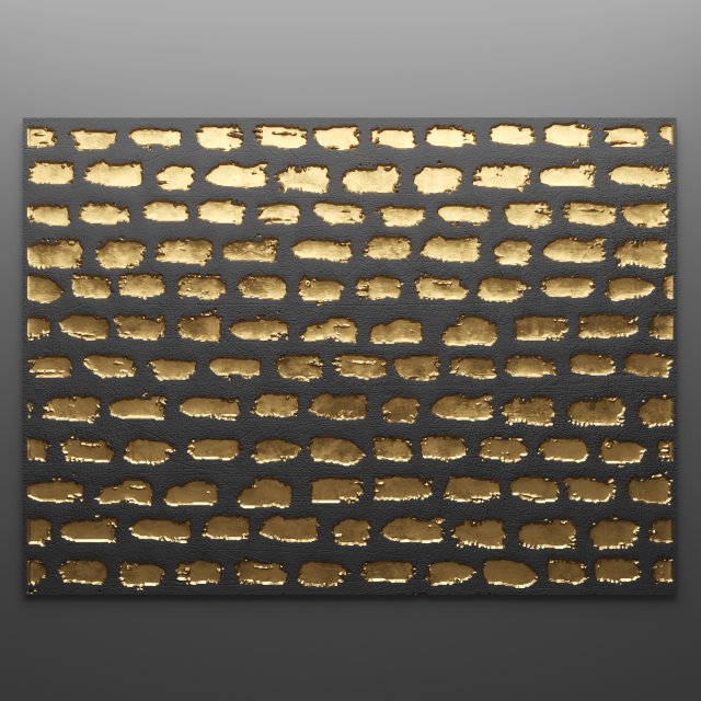 panel painting 3d Modèle 3D .c4d .max .obj .3ds .fbx .stl .blend 