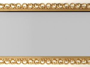 classic mirror 3d Modelo 3D