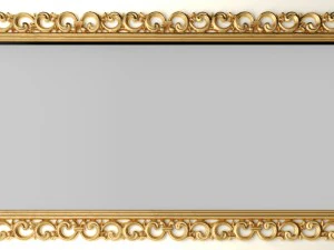classic mirror 3d 3D Model