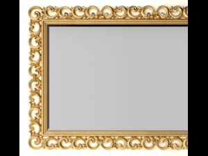 classic mirror 3d Modelo 3D