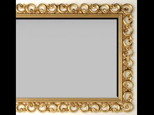 classic mirror 3d Modelo 3D