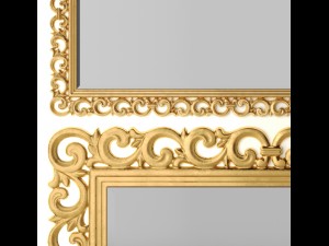 classic mirror 3d Modelo 3D
