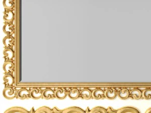 classic mirror 3d 3D Model
