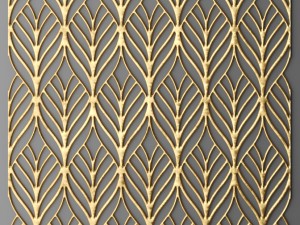 set panel lattice grille 3d Model 3D