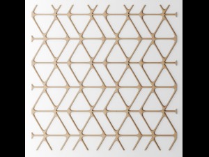 set panel lattice grille 3d 3D 模型