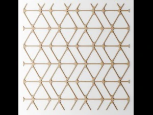 set panel lattice grille 3d 3D Model