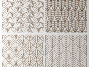 Установить панельную решетчатую решетку 3d 3D Модель