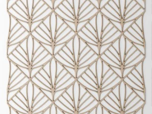 set panel lattice grille 3d 3D Model