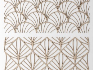 set panel lattice grille 3d 3D 模型