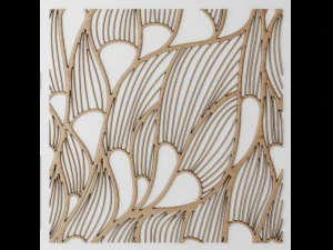 set panel lattice grille 3d 3D Model