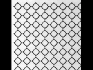 panel lattice grille 3d 3D Model