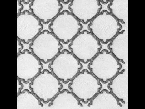 panel lattice grille 3d 3D Model