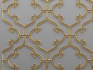 panel lattice grille 3d 3D 모델