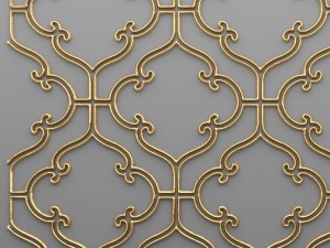panel lattice grille 3d 3D 모델