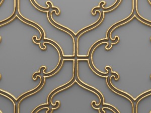 panel lattice grille 3d 3D 모델