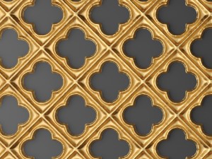 panel lattice grille 3d 3D Модель