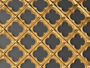 panel lattice grille 3d 3D Модель
