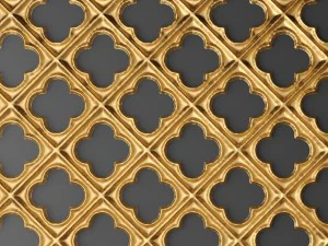 panel lattice grille 3d 3D Model