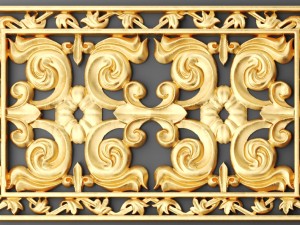 fretwork set 3d 3D मॉडल