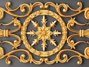 fretwork set 3d 3D मॉडल